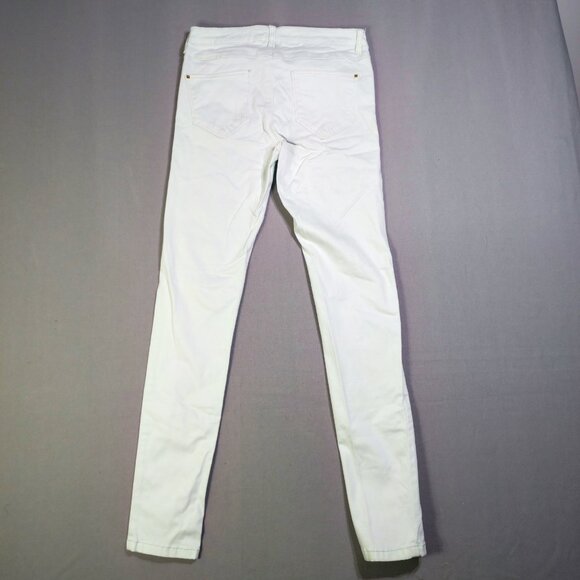 Lady Dutch High Society jeans women's size 28 light mint colour skinny - Picture 3 of 11